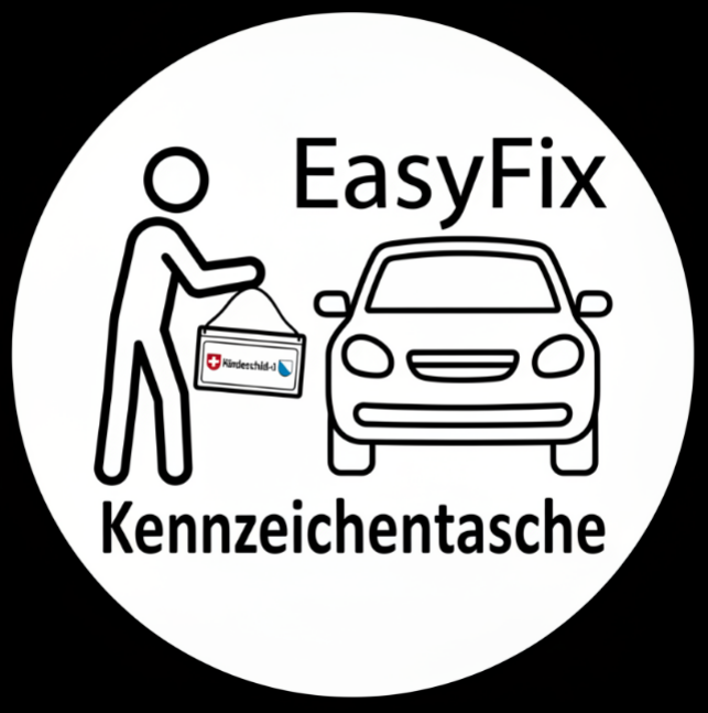 EasyFix Kennzeichentasche